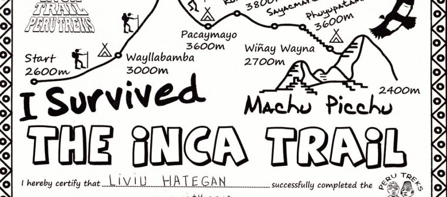 Victory on Inca Trail